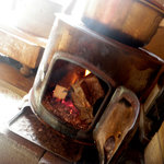 そば切 雨耕庵 - 薪ストーブ