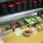 練馬東税務署　食堂 - コンパクトなサラダバー