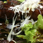 中国料理 四川屋 一創 - トロッとカリッと皮付き豚バラの黒酢の酢豚（２枚）（厚みアップ）