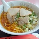 亀福食堂 - 2015年11月　ラーメン大盛り