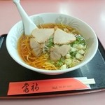 亀福食堂 - 2015年11月　ラーメン大盛り（750円）