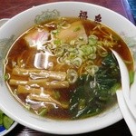 Ajidokorofukusen - ラーメン定食のラーメン