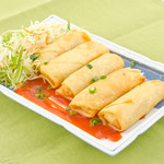 アジアンレストラン マウンテン - 料理写真:揚げ春巻き