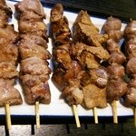 Maruya - 豊富な串焼き