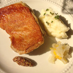 ドルチェ　ヴィータ - メインの地鶏のコンフィ