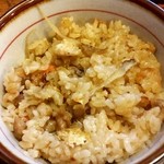 そば小屋 - 炊き込み御飯