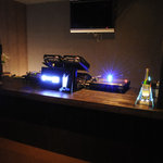BAR Caffs - DJブース店内から