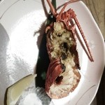 札幌かに家 - 鴨川（イセエビ焼き）