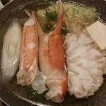 札幌かに家 - 鴨川（鍋）