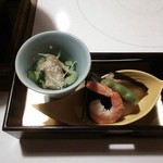 札幌かに家 - 鴨川（前菜）