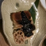 札幌かに家 - 十六夜（ゆば・生麩の田楽）