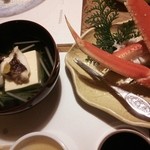 札幌かに家 - 鴨川（ズワイかに酢・煮物）