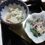 札幌かに家 - 鴨川（前菜）