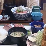 お食事処 大原 - 20150522 アジフライ定食