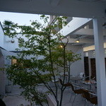 嵯峨野湯 - テラス席