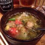 浦野屋 やきとん てるてる - 野菜ぐつぐつオリーブオイル煮