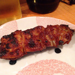 浦野屋 やきとん てるてる - テッポウ味噌だれ