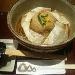 Kashunan - 料理 蕎麦・蓮根あんかけ蕎麦 993円 (2015年10月)
