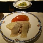 中国料理　桃花林 - 蒸し鶏の冷し肉