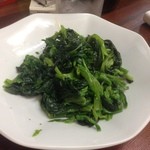 ラーメン神山 - H.27.5.31.夜 TPほうれん草 150円