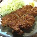 めんめん - ロースとんかつ定食・800円