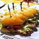 ババ・ガンプ・シュリンプ 東京 - グリルドチキンサンドイッチ