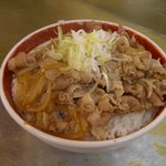 Chuukasoba Hamadaya - Ｅセットの焼肉丼
