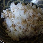 蕎麦喰い処 利めい庵 - 利めい庵 「麦飯」