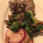 くろさわ東京菜 - サザエと青菜のXO醬炒め