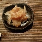 彩さい - 鮫の軟骨梅肉和え。