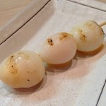 和鶏屋 - H.27.6.1.夜 半熟うずら 140円税別