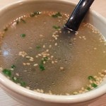 和鶏屋 - H.27.6.1.夜 鳥スープ 50円税別