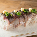恵比寿それがし - 炙り〆鯖の棒寿司
