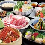 りんせん穀 - 冬の宴会コース4,000円＋税コースの一例
