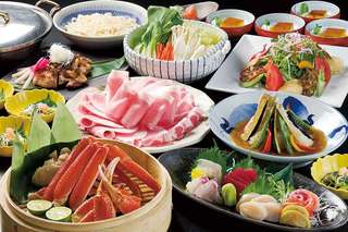 h Rinsen Koku - 季節の食材を活かした宴会料理の一例
