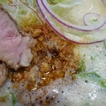 暁 製麺 - 甘辛肉味噌