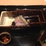 日本料理 楽心 - クエうに醤油