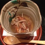 日本料理 楽心 - 舞茸生麩あんかけ