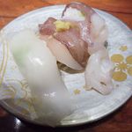 赤いか三点盛り