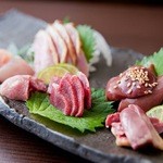 Specially selected chicken sashimi platter for 1 person