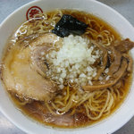 丸幸 - ラーメン 卵麺(¥390-)