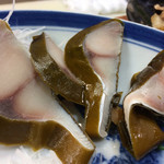 さつま珍味 隆盛 - 鯖の昆布〆