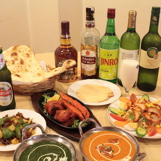 女子会コース 女性に人気あるチーズナンとバターチキンカレー ワイン付 クリスナキッチン 本格インド ネパール料理店 戸塚店 Krishna Kitchen 戸塚 インドカレー 食べログ
