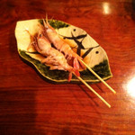 日本酒はなたれ - 北海道 増毛産 ぼたん海老 ¥400.-