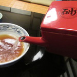 室町 砂場 - 湯桶も粋（2015/11）