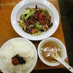 石狩亭 - 回鍋肉定食❤ヾ(´∀`ヾ)