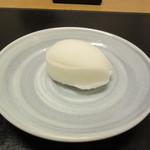 新宿割烹 中嶋 - 20151111　デザート　スダチのシャーベット