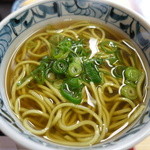 新町 招福亭 - 茶そば