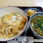 新町 招福亭 - カツ丼そばセット