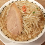 野郎ラーメン - 野郎ラーメン極太平打ち麺